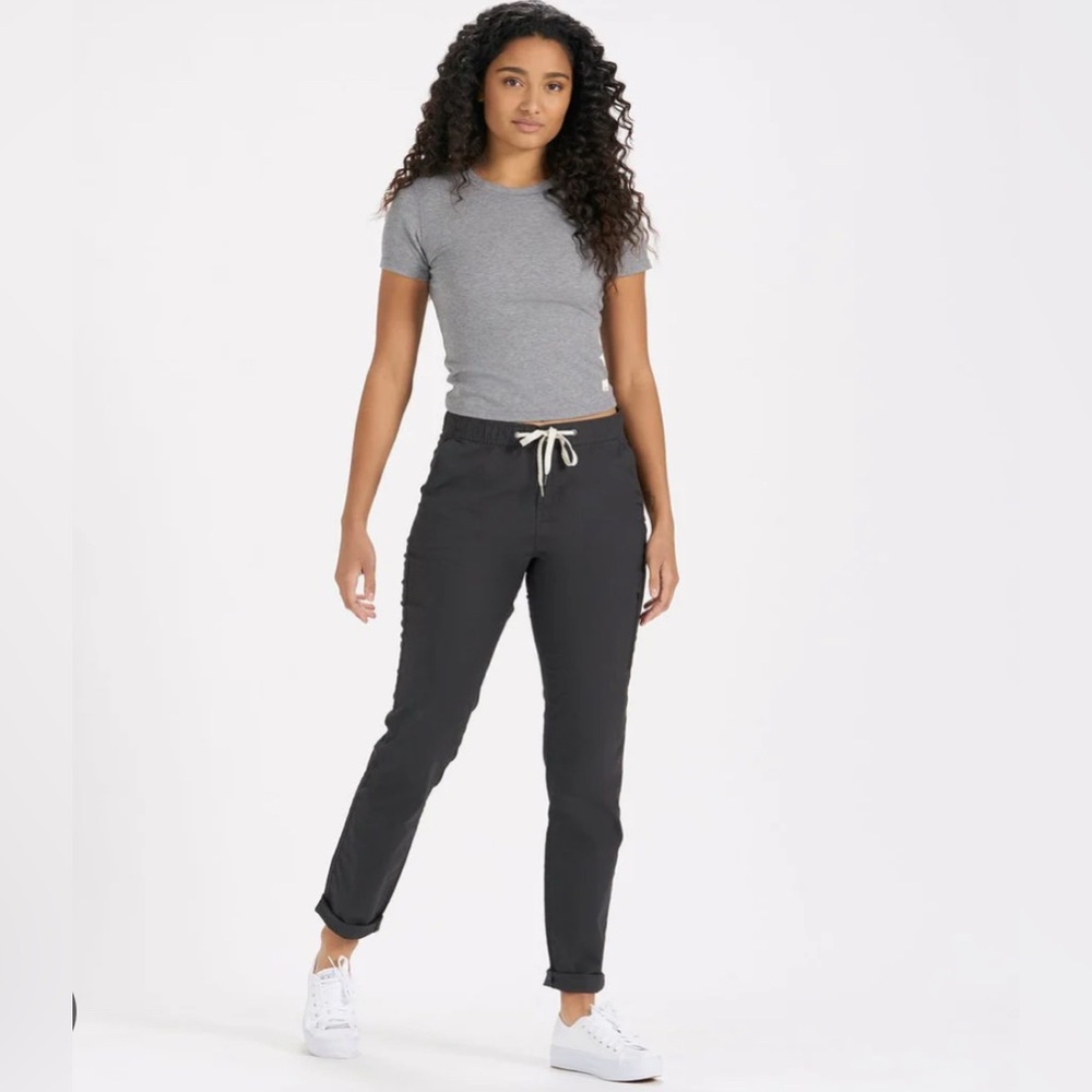 Vuori Ripstop Ankle Pant Charcoal Gary Size Small Large